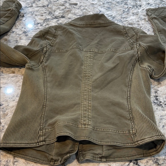 Anthropologie | Easy Moto Jacket in Green Size XS - Picture 13 of 13
